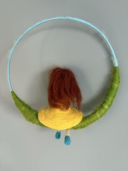 Felted mobile Carousel 2