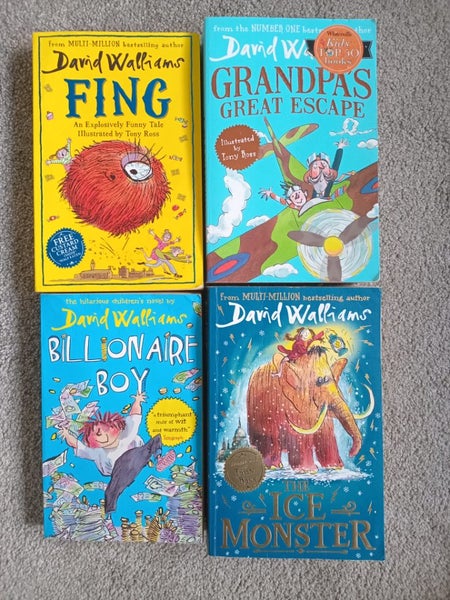 David Walliams books Carousel 1