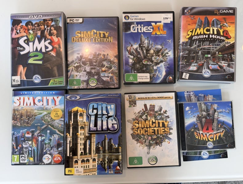 Retro PC Games - Big selection of Sims / Simulations - mostly boxed Carousel 1