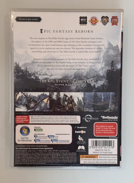 Retro PC Games - The Elder Scrolls V : Skyrim Carousel 3