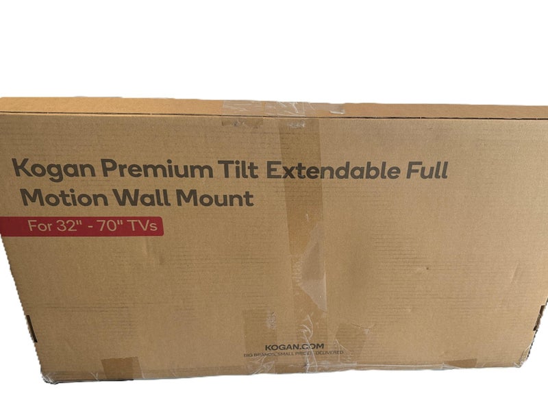 Kogan Premium Full Motion TV Wall Mount (32"–70") – Brand New, Unused Carousel 2