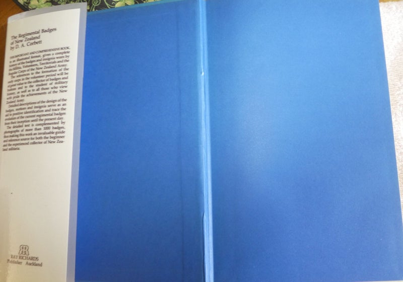 REGIMENTAL BADGES of NEW ZEALAND BOOK BY D.CORBETT Carousel 2