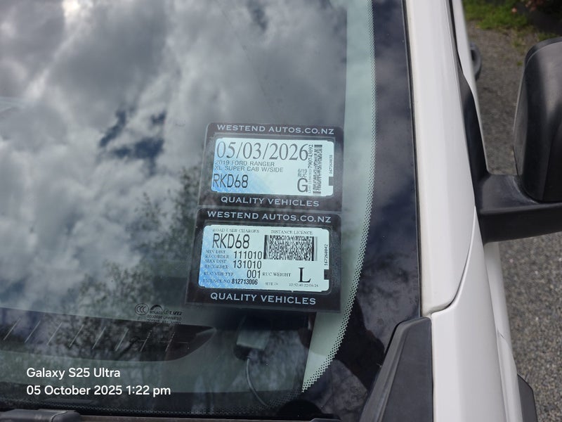 2019 Ford Ranger Xl Super Cab W/Side64346879134851112