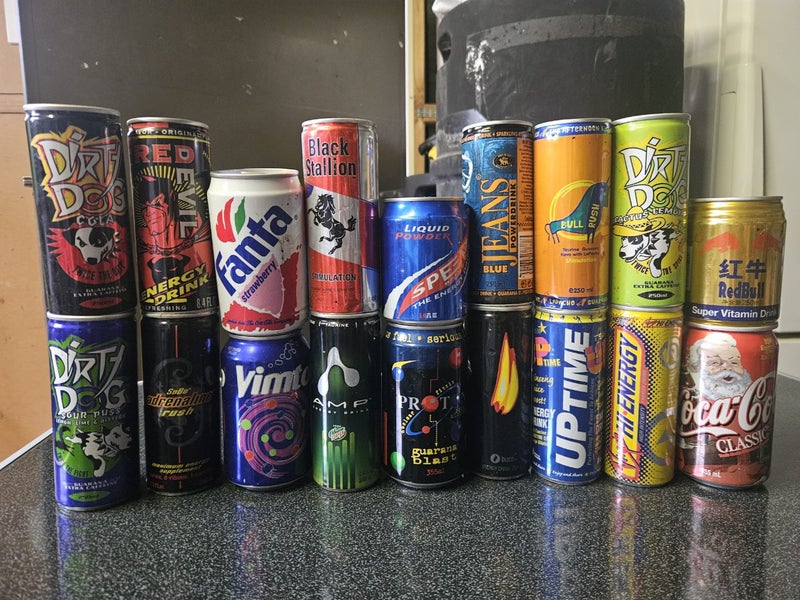 Vintage cans Carousel 1