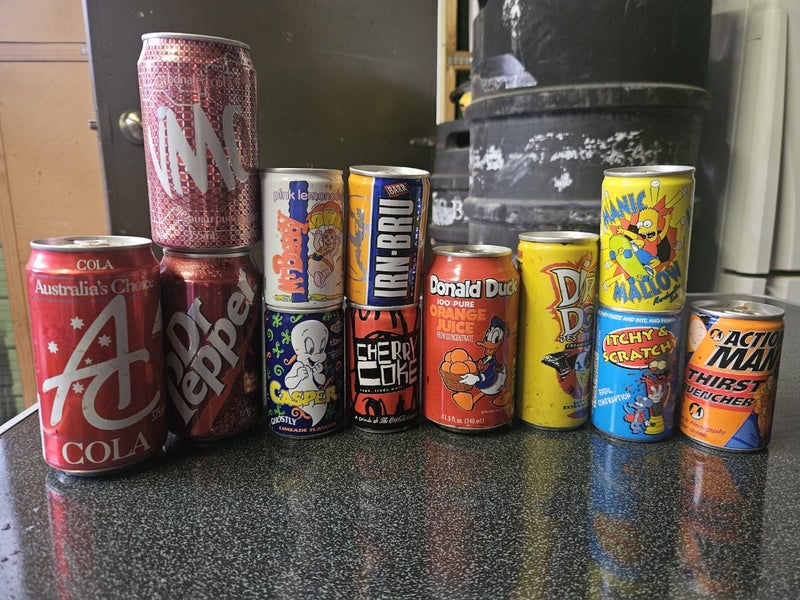 Vintage cans Carousel 2