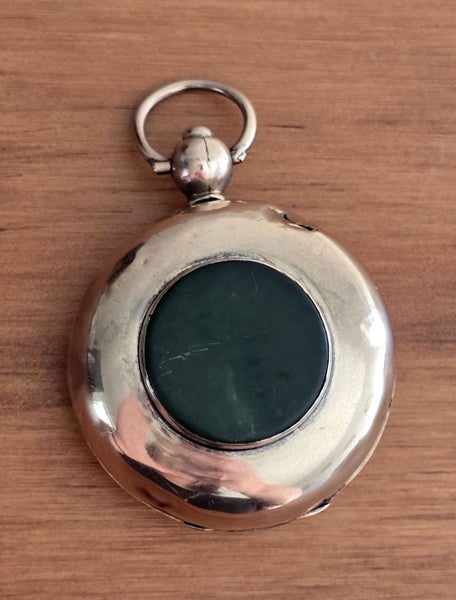 Edwardian Rose Gold 1909 9ct Gold Sovereign Purse with pounamu panel64649383681025112