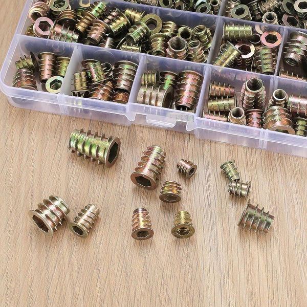 Hex Socket Screw Threaded Insert Nuts Set NZ Clearance Carousel 7