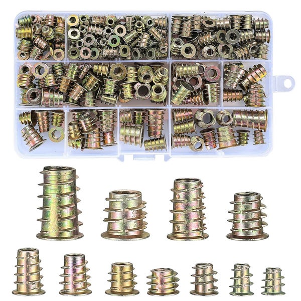 Hex Socket Screw Threaded Insert Nuts Set NZ Clearance Carousel 1