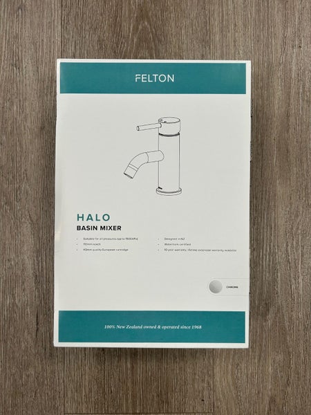 Felton Halo Basin Mixer Faucet Tap Chrome All Pressures Carousel 1