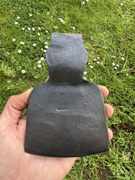 Restored vintage “Sheffield” stamped Kent axe/ hatchet head. Carousel 1