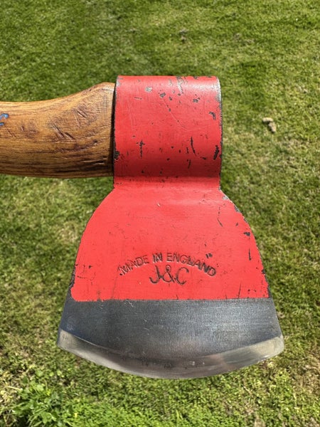 Beautiful vintage “JENKS AND CATTELL” D/sided stamped axe with original handle Carousel 1