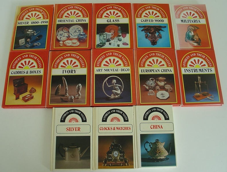 Antiques And Their Values 13 Books Carousel 1