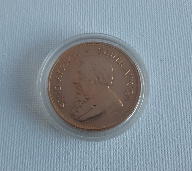 1982 South Africa. 1 oz Fine Gold Krugerrand. AU. Carousel 1