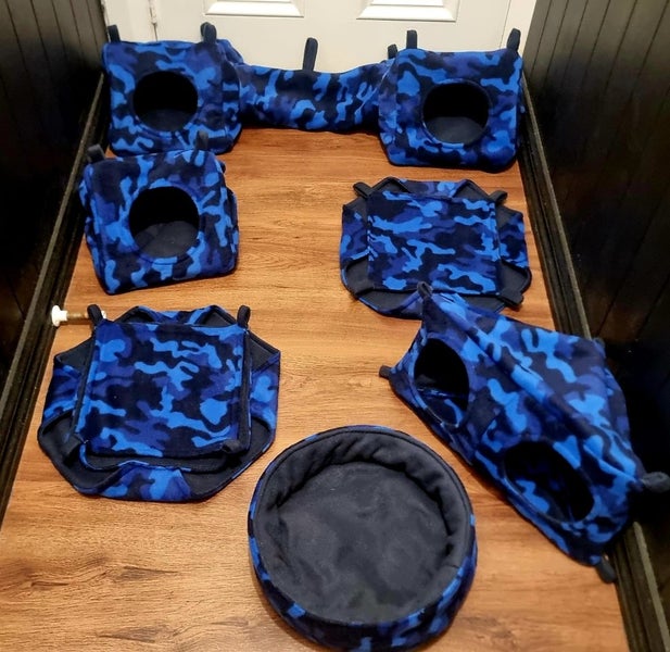 Chinchilla Hanging Bed Set 6pc - Choose your own colors and beds Carousel 1