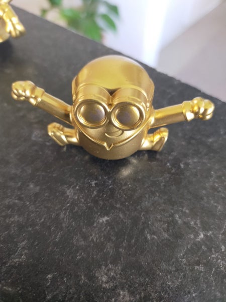5 Gold McDonalds Happy Meal Minions Rise Of Gru Carousel 7