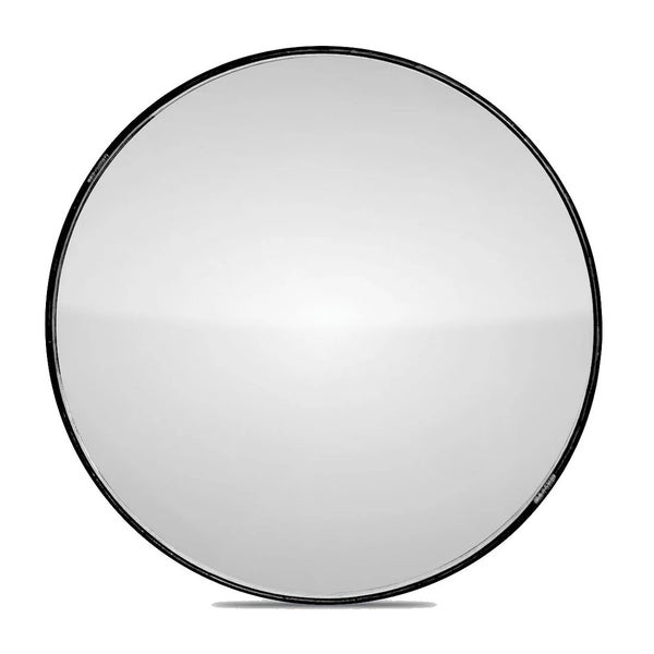 Giant 200cm Circular Black Rattan Mirror ("Zoe")63955813488643110