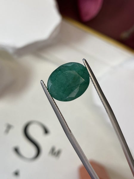 $1 RES ~ $2010 Buy Now * 12.46ct Emerald Brazil Origin Carousel 5
