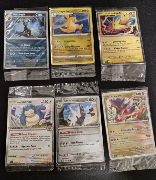 Sealed EB Games Promo Cards Carousel 1