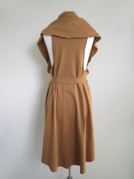 BOHO AUSTRALIA (AU) *Shawl Collar Drape Soft Overlay W Sash Tie* 8-14 Carousel 4