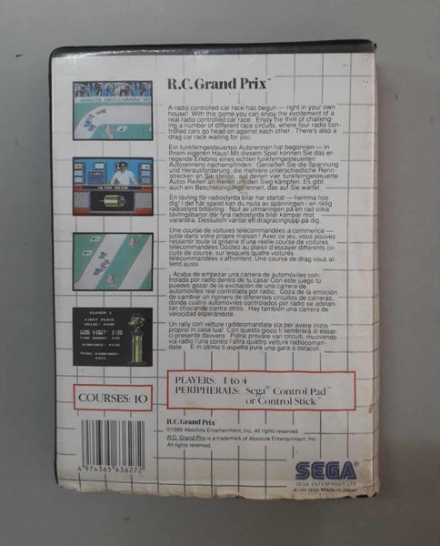 Sega R.C. Grand Prix Game Carousel 2