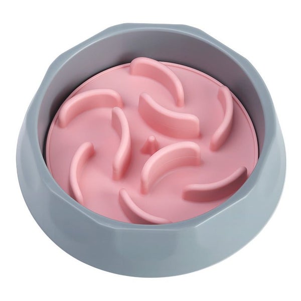 Elosung Slow Feeder Dog Bowl Set Anti Choke Puzzle Insert & For Healthy Eating H Carousel 1
