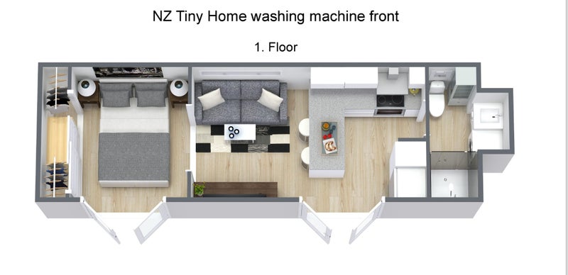 9.0 x 2.7m Bespoke Tiny Home on Wheels Carousel 17