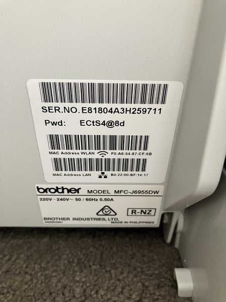 Brother Colour Inkjet Multi-Function Printer Carousel 2