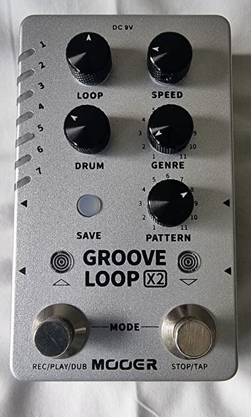 Looper Pedal Mooer Groove Loop x 2 Carousel 1