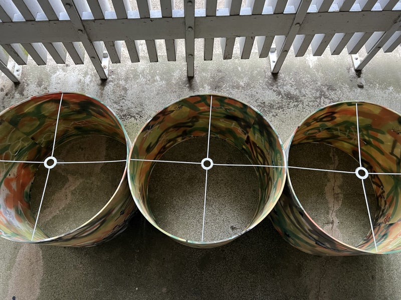 Graffiti Art Lamp Shades Carousel 2