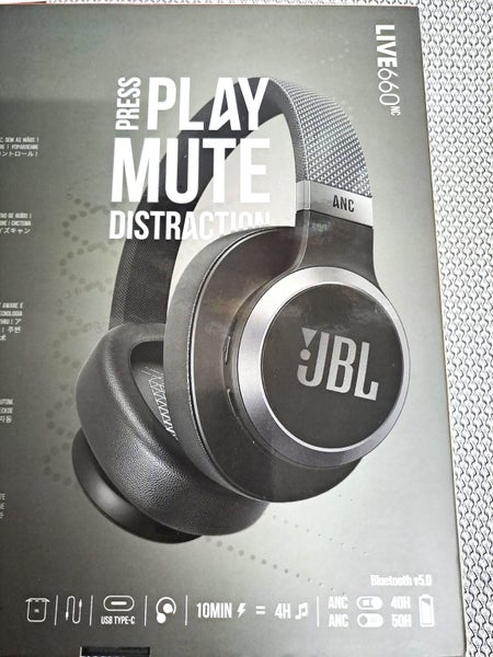 Brand New JBL LIVE 660 Noise Cancelling Headphones - Black Carousel 10