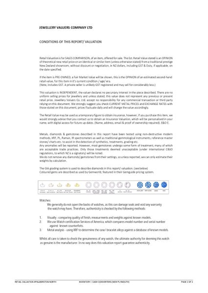 $2,700 14CT YG SYNTHETIC 1.33CT OPAL EARRINGS #B18189931-1 Carousel 3