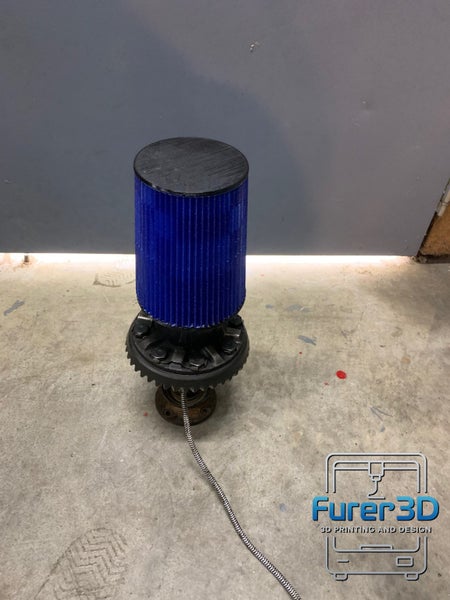 Custom made lamp Carousel 2