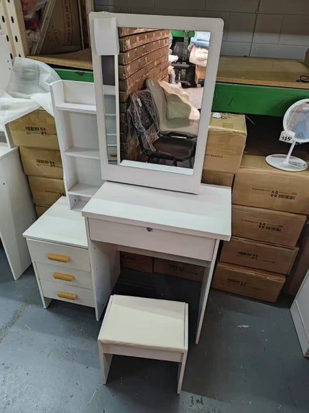 Dressing table with mirror Stool 120Hcm Carousel 2