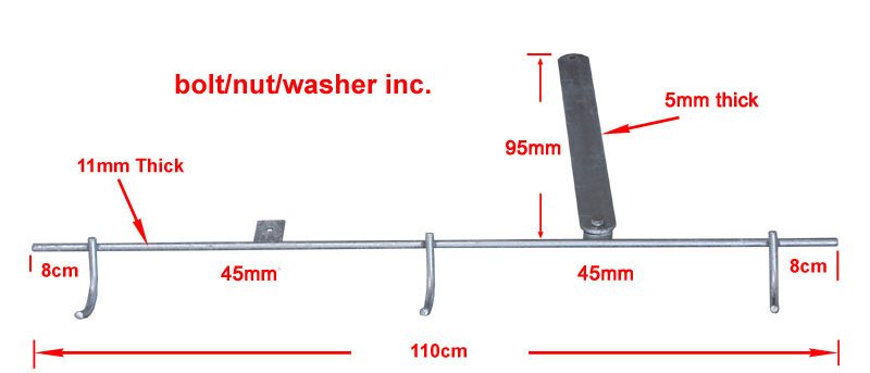 Fencing Batten Holder( Batten Mate) -- Brand new Carousel 2
