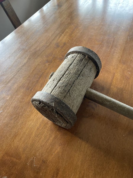 Vintage Wooden Mallet Carousel 2
