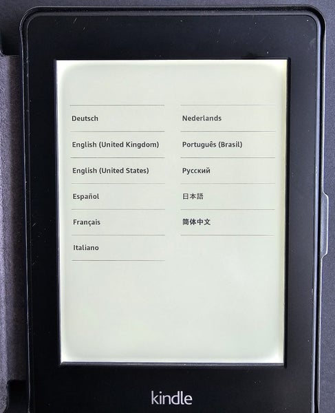 Amazon Kindle Paper white 2 - 4 GB Wi-Fi + Official Case Carousel 9