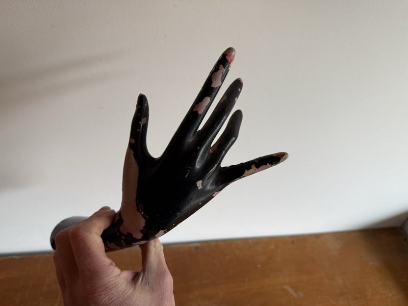 Old mannequin hand Carousel 2