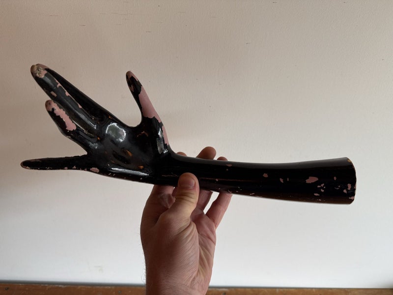 Old mannequin hand Carousel 1