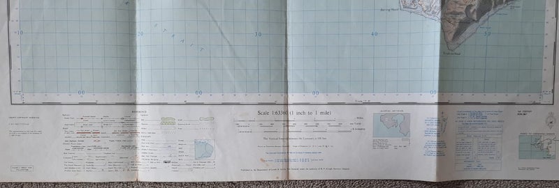 Vintage topographical map of Wellington Carousel 3