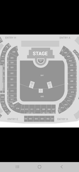 Metallica M72 Auckland 1x GA1 Ticket Carousel 2