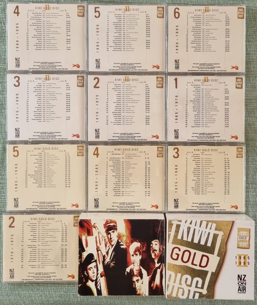 Kiwi Gold Disc set NZ on Air special editions Carousel 2