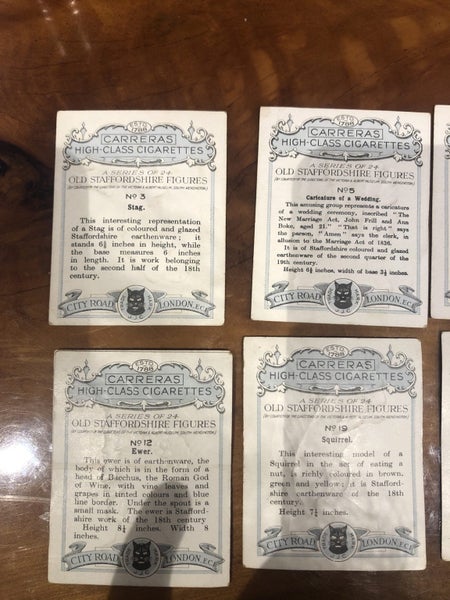 1926 large cards cigarette X 7 Carousel 2