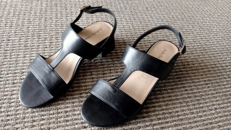 Isabella Anselmi black dress sandals Carousel 1