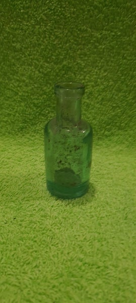 Small Glass Bottle 9cm Carousel 2