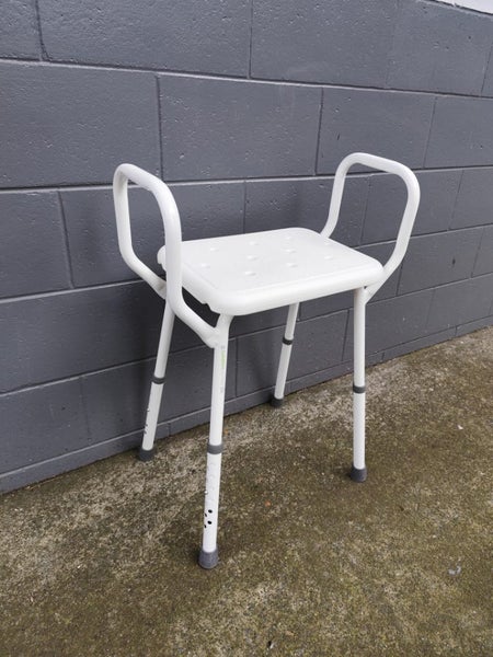 Goldfern Shower Stool With Arms -As New Condition Carousel 1