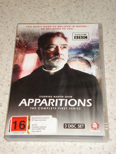 APPARITIONS: THE COMPLETE FIRST SERIES *3 DVD SET STARRING MARTIN SHAW*