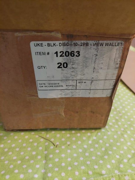 Disc view wallet black x 20 (bulk) Carousel 4