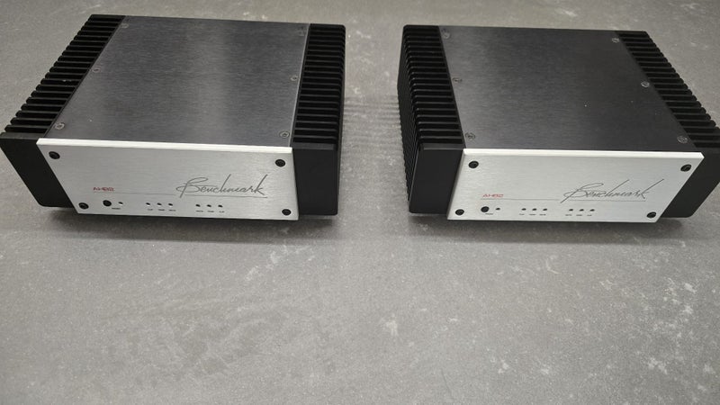 Pair of Benchmark AHB2 amplifiers Carousel 1