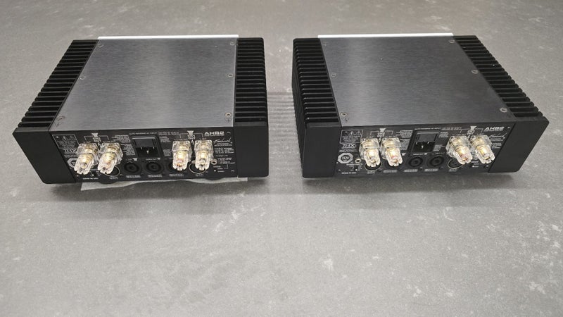 Pair of Benchmark AHB2 amplifiers Carousel 2