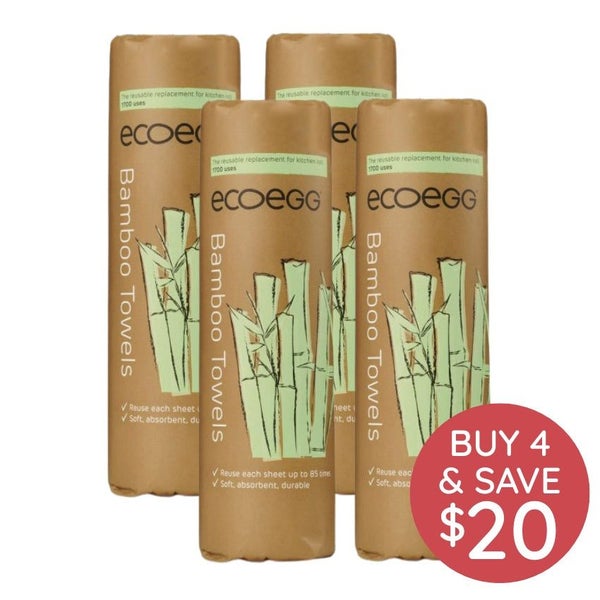 Ecoegg Reusable Bamboo Towels Bundles Carousel 1